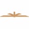 Ekena Millwork Redmond Smooth Timber Gable Bracket, Western Red Cedar, 96"W x 24"H x 1 1/2"D x 5 1/2"F, 6/12 Pitch GBW096X24X0206RED00SWR - alternate 2
